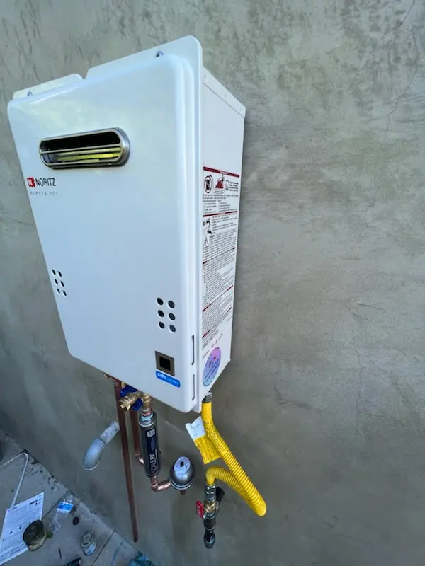 Tankless water heater installation for Sunshine Beach homes